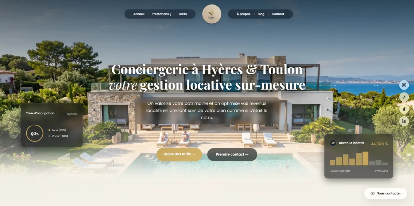 Site CES Riviera — Hyères